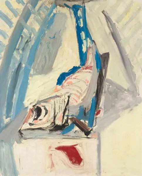 MAX GUBLER — Weisser Fisch. Um 1954. — Koller Auktionen