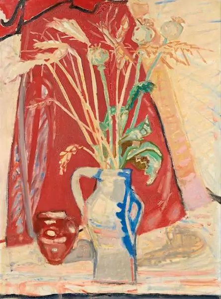 MAX GUBLER — Poppies and ears of corn. 1949. — Koller Auktionen