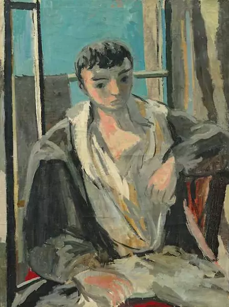 MAX GUBLER — Seated boy. 1931. — Koller Auktionen