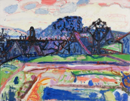 Klosterdächer, 1950