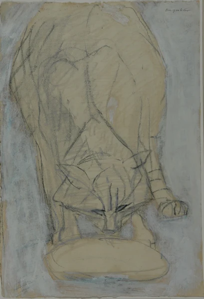 Max Gubler — Katze