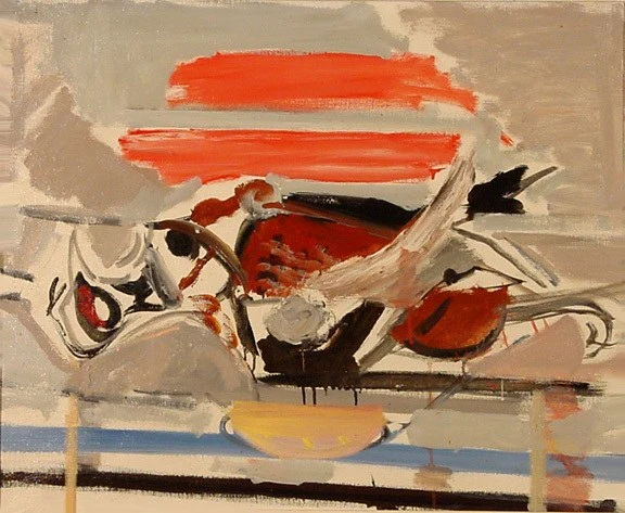 Max Gubler — Liegender Fasan, 1957