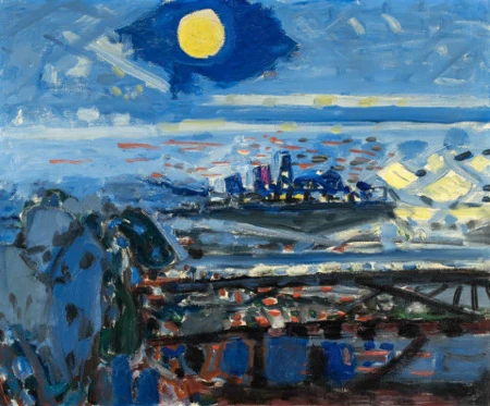 Nacht, um 1952