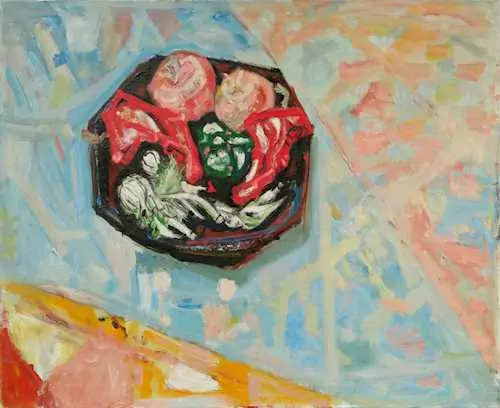 MAX GUBLER — Plate with fruits. 1953. — Koller Auktionen