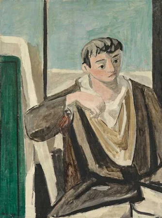 MAX GUBLER — Sitzender Knabe. 1930. — Koller Auktionen