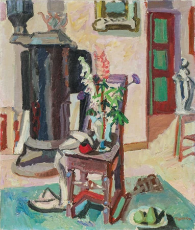 Lupinen und Schafgarbe, Unterengstringen, 1941