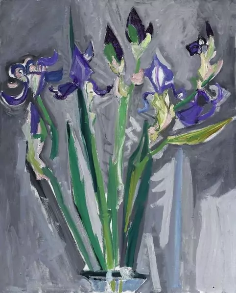 MAX GUBLER — Schwertlilien. Um 1956. — Koller Auktionen