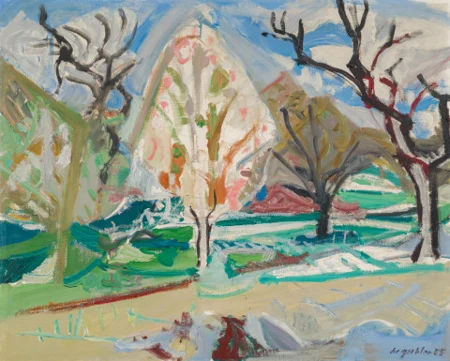 Blühender Baum, 1955