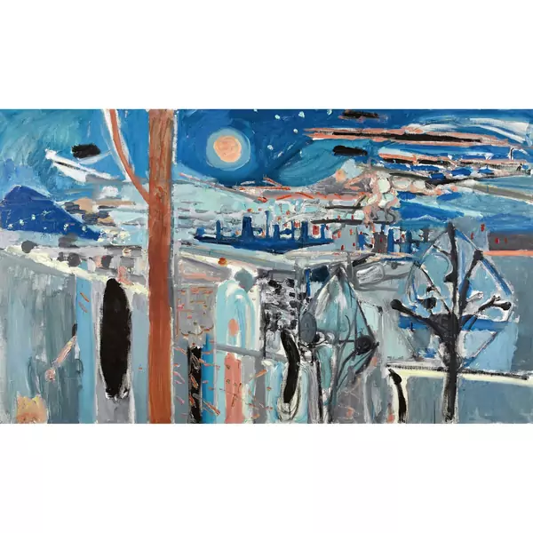 "Grosse Nachtlandschaft"