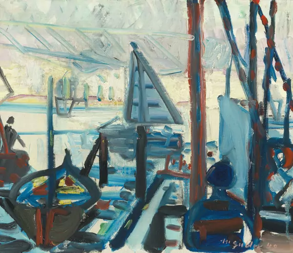 Max Gubler — Venedig, Unterengstringen. 1949. — Schuler Auktionen