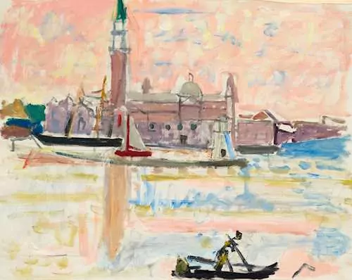 MAX GUBLER — Venice, San Giorgio Maggiore. 1952. — Koller Auktionen