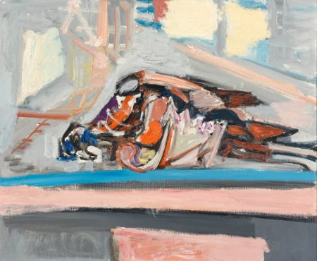 Liegender Fasan, 1957