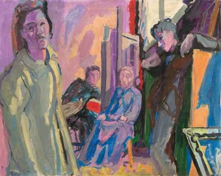 MAX GUBLER — Im Atelier. 1961. — Koller Auktionen