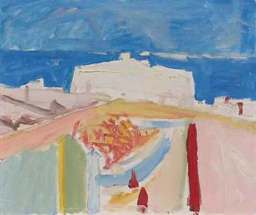 MAX GUBLER — Landscape in Lipari. 1956. — Koller Auktionen