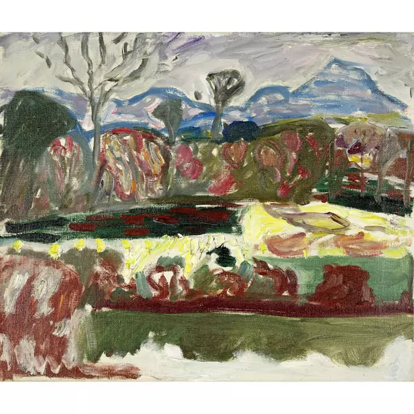 Max Gubler — Limmattallandschaft — Galerie Kornfeld