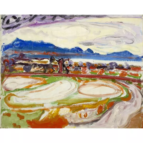 Max Gubler — Schneeschmelze — Galerie Kornfeld