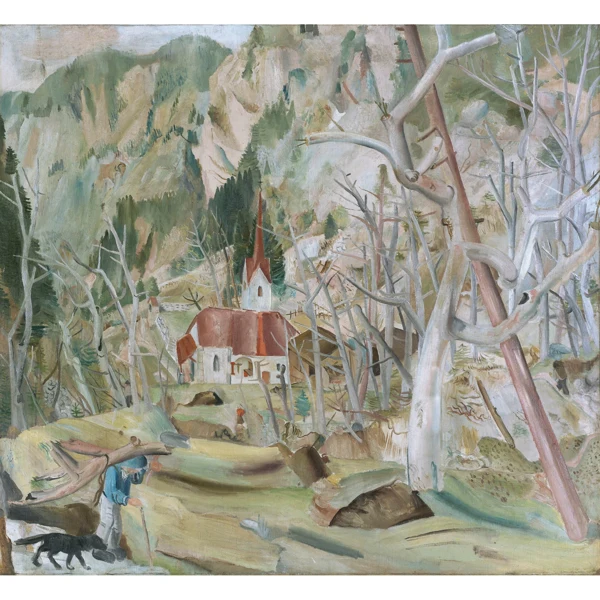 Max Gubler — KAPELLE IM RIEDERTALCHAPEL IN THE RIEDERTAL