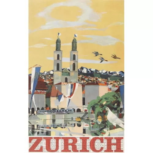 Max Hunziker — "Zürich".