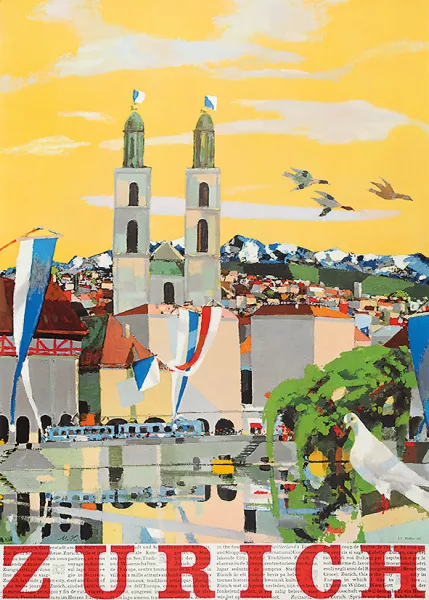 Max Hunziker — Zürich, 1957