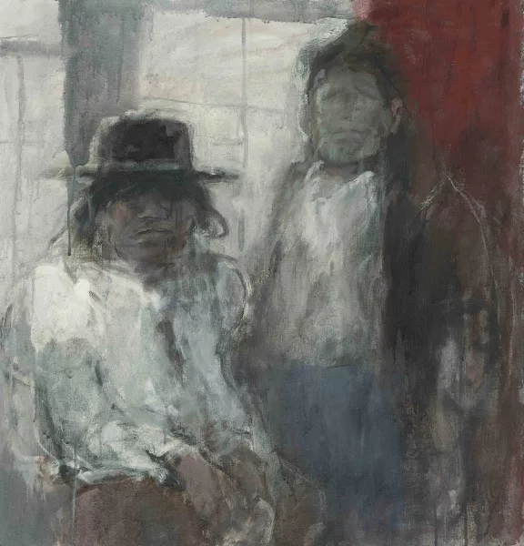 Max Kämpf — Zwei Navajo-Indianer