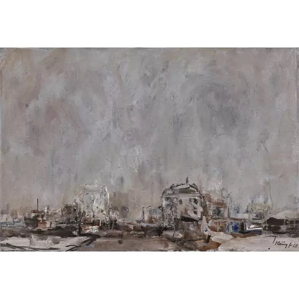 "Landschaft - Kanal"