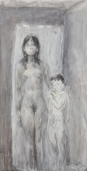 Max Kämpf — Mutter und Kind, 1971