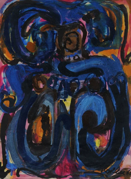Max Kohler — 3 Zeichnungen: Ohne Titel, 1961