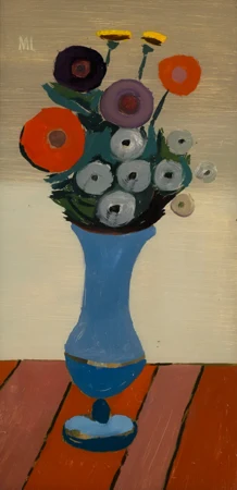 Vase bleu