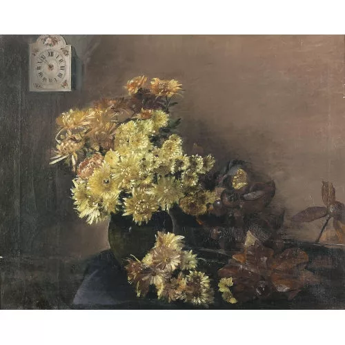 Max Theynet — Blumenstillleben.