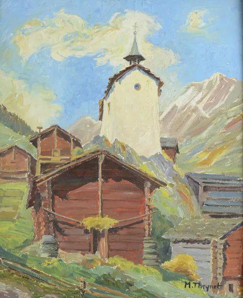 Max Theynet — Village de montagne