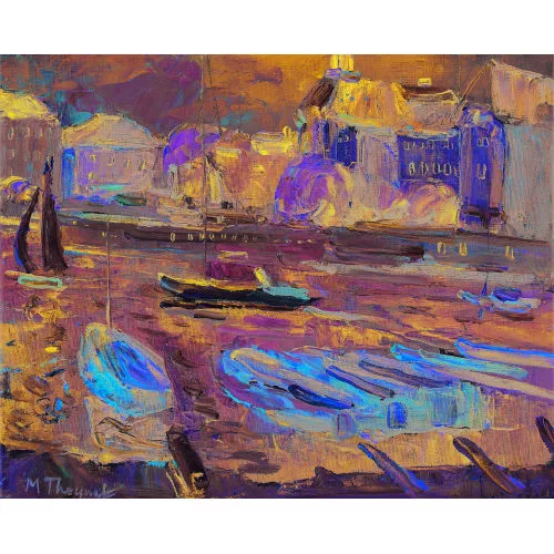 Max Theynet — "Port de Neuchâtel".