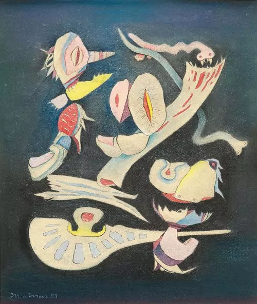 MAX VON MOOS — Fasnacht / Komposition. 1953. — Koller Auktionen