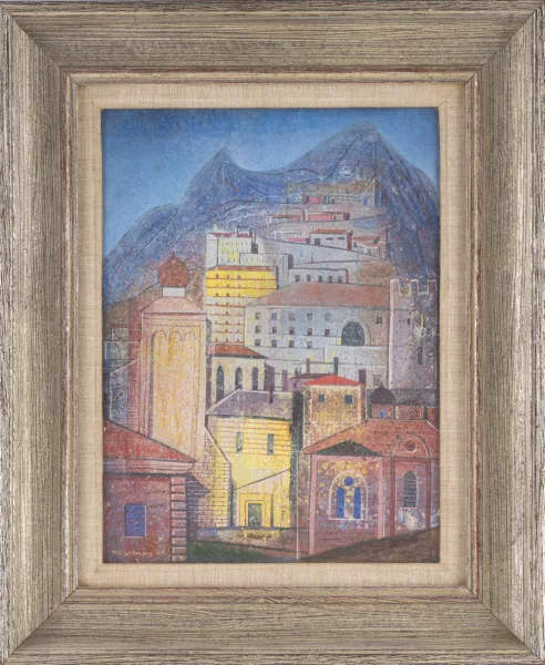 Max von Moos — Paysage urbain