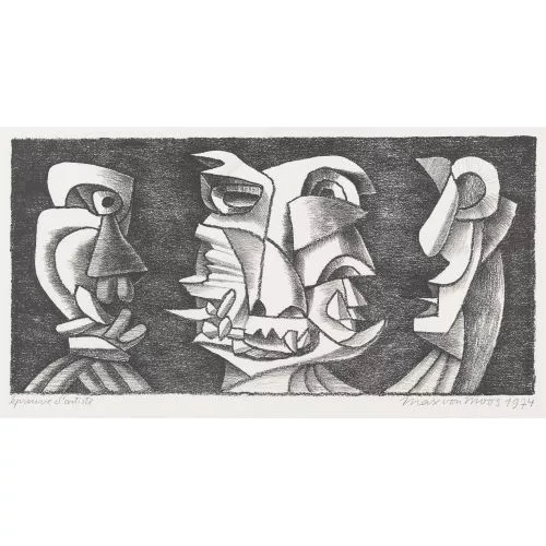 Max von Moos — Skurrile Figuren.