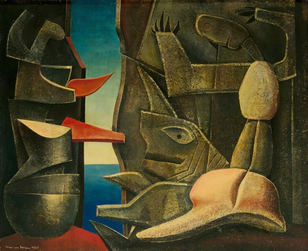 Max von Moos — Ohne Titel, 1951