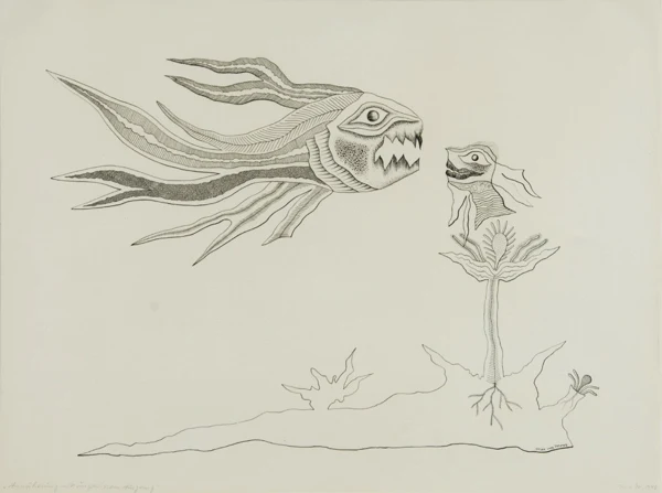 Max von Moos — Annäherung mit ungewissem Abgang, 1940