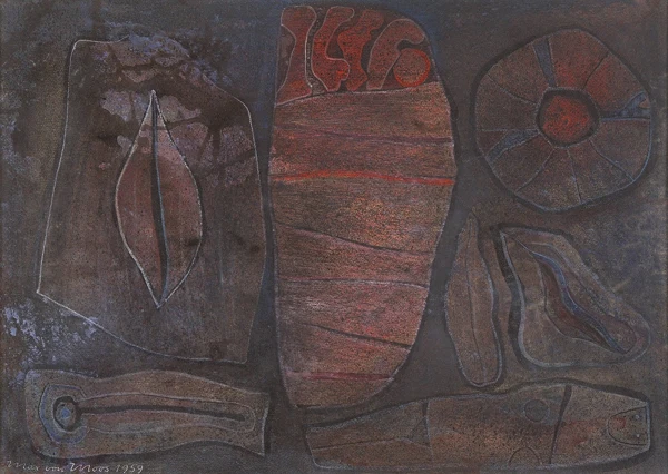 Max von Moos — Tellurisches, 1959