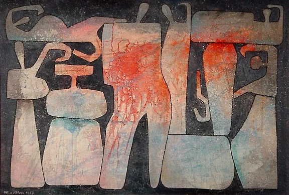 Max von Moos — Geisterreigen, 1957