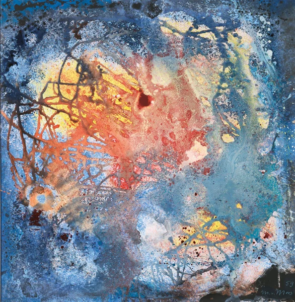 Max von Moos — Sonnengeäder, 1959