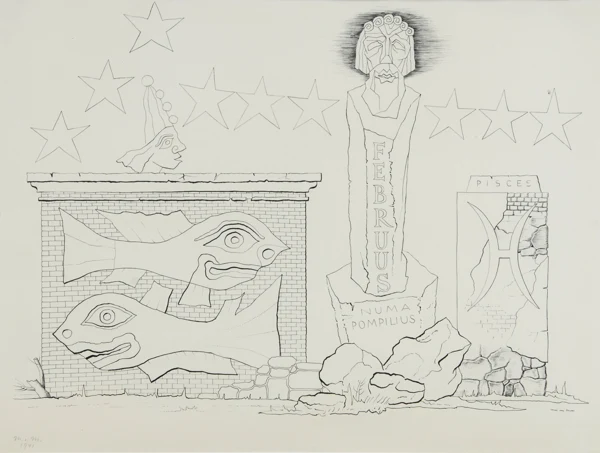Max von Moos — Februus, Numa Pompilius, 1941