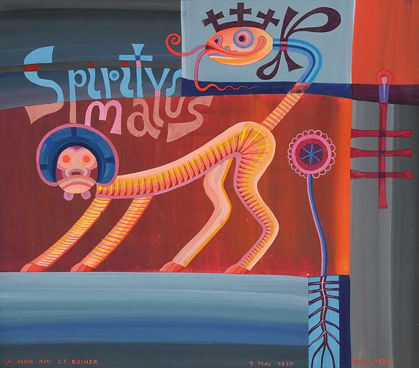 Max von Moos — Spiritus malus, 1930