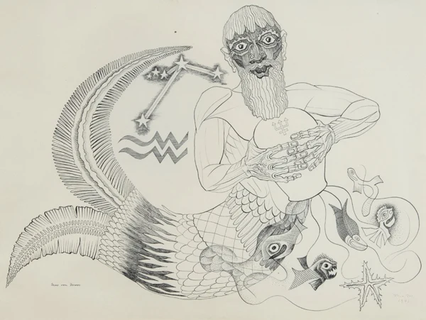 Max von Moos — Wassermann, 1941