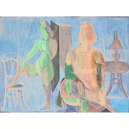 Max von Mühlenen — "Zwei Frauen (Epailly)".