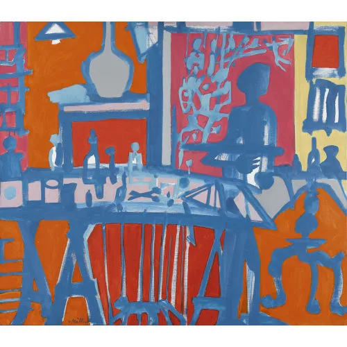 Max von Mühlenen — "Atelier".