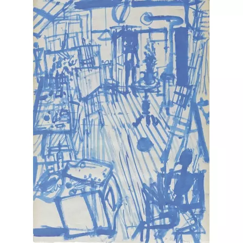 Blaues Atelier