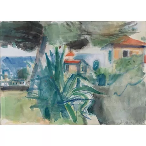 Sommerliche Uferlandschaft