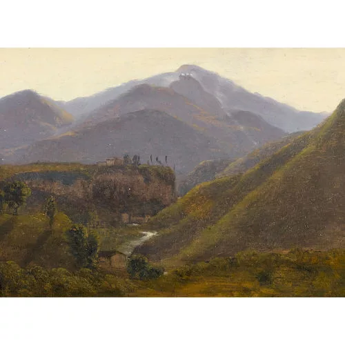 Maximilien de Meuron — "La vallée de l′Arno près de Florence".