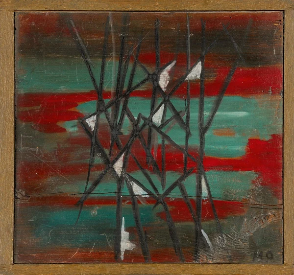 Meret Oppenheim — Pflanzen am Wasser, 1951