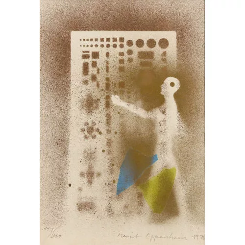 Meret Oppenheim — "Mann, nach links gehend".