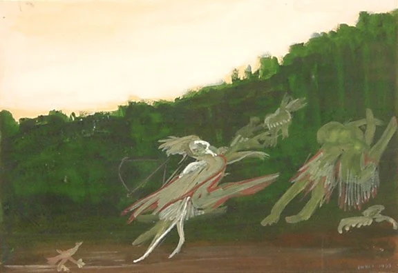 Meret Oppenheim — Diana auf der Elsternjagd, 1939